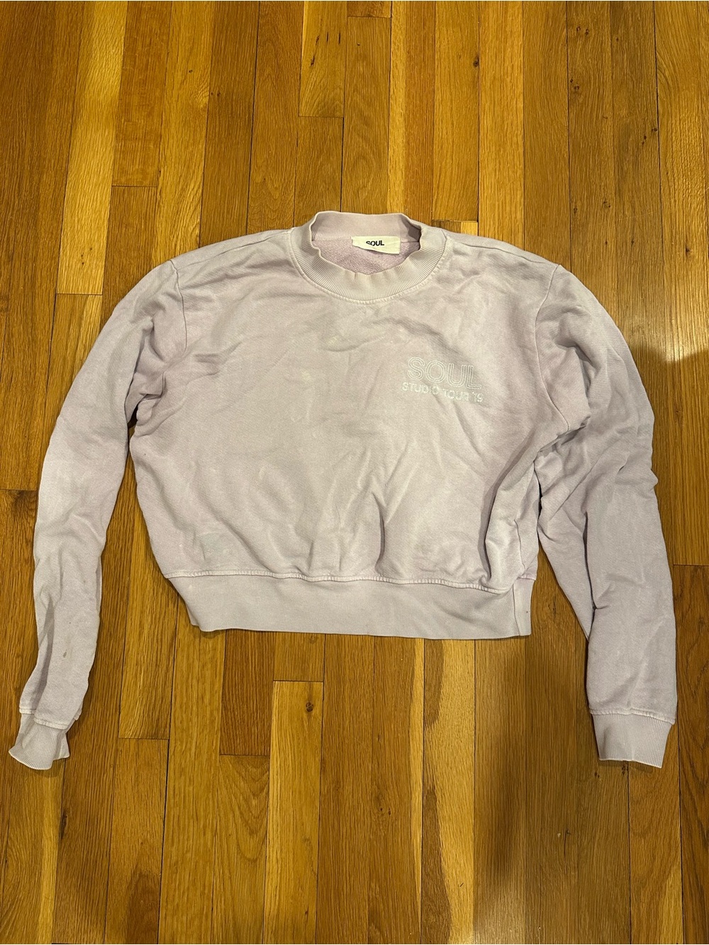 SoulCycle Soul Tour 2019 Cropped Crewneck